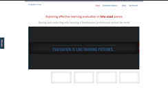 Desktop Screenshot of evaluationfocus.com